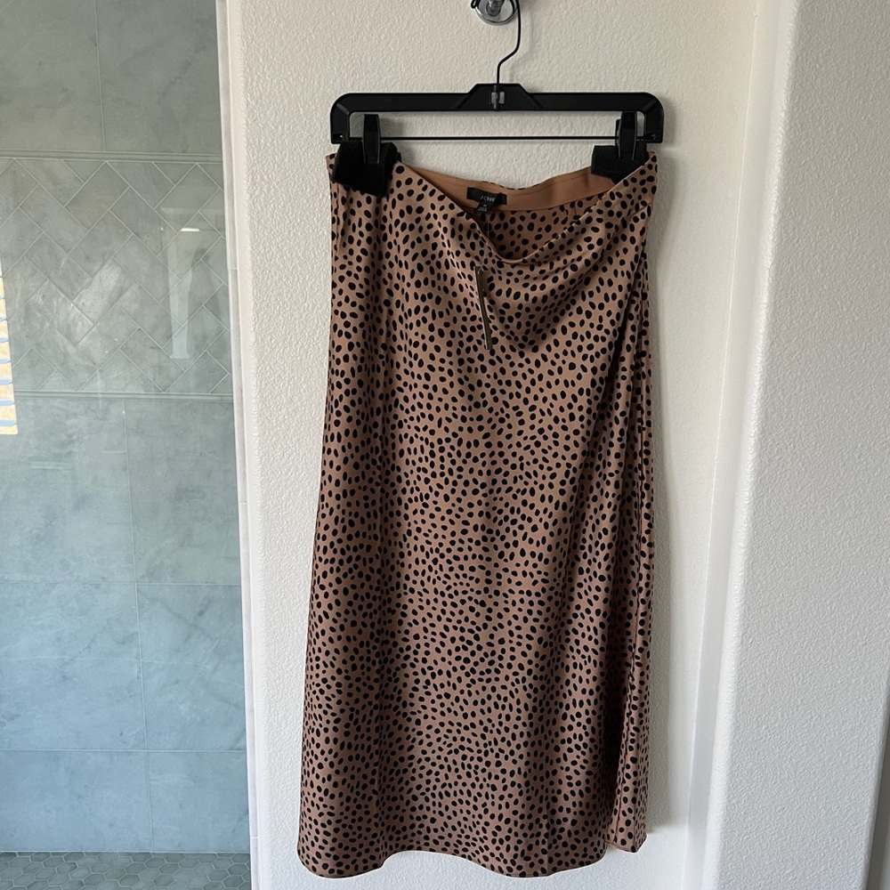 NWT J.Crew Pull On Slip Skirt Sz. Medium